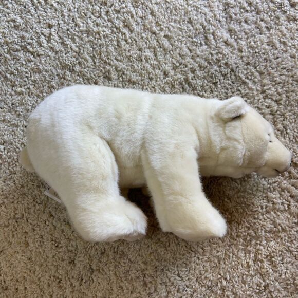 Nwt Vtg Ganz Webkinz Stuffed White Toy Bear Endangered Polar Plush Animal - Picture 12 of 14